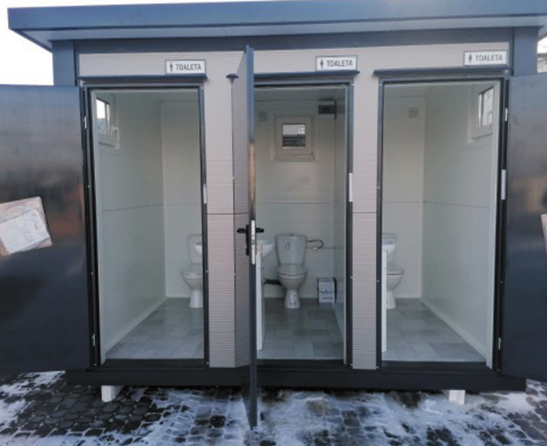 Contenedor toilettes